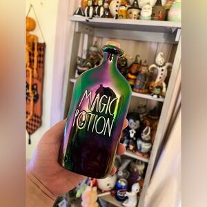 RAE DUNN IRIDESCENT MAGIC POTION BOTTLE